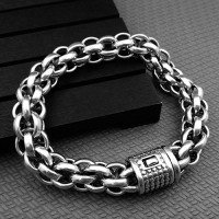 Men's Sterling Silver Bold Link Chain Bracelet