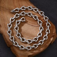 Men's Sterling Silver Bold Link Chain 18"-24"