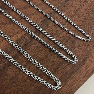 Sterling Silver Chopin Chain