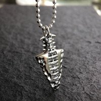 Men's Sterling Silver Ancient Spearhead Necklace