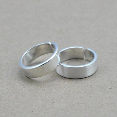 Fine Silver Wrap Band Ring