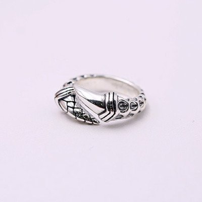 Men's Sterling Silver Eagle Claw Wrap Ring
