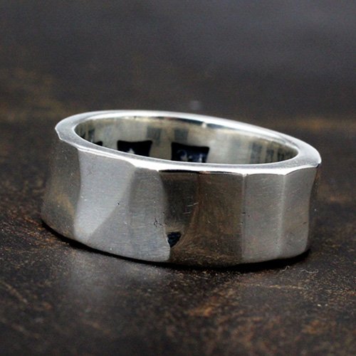 Sterling Silver Sculpted Band Ring
