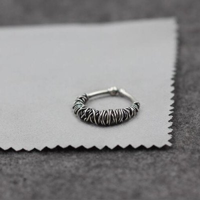 Women's Sterling Silver Wrapping Ring